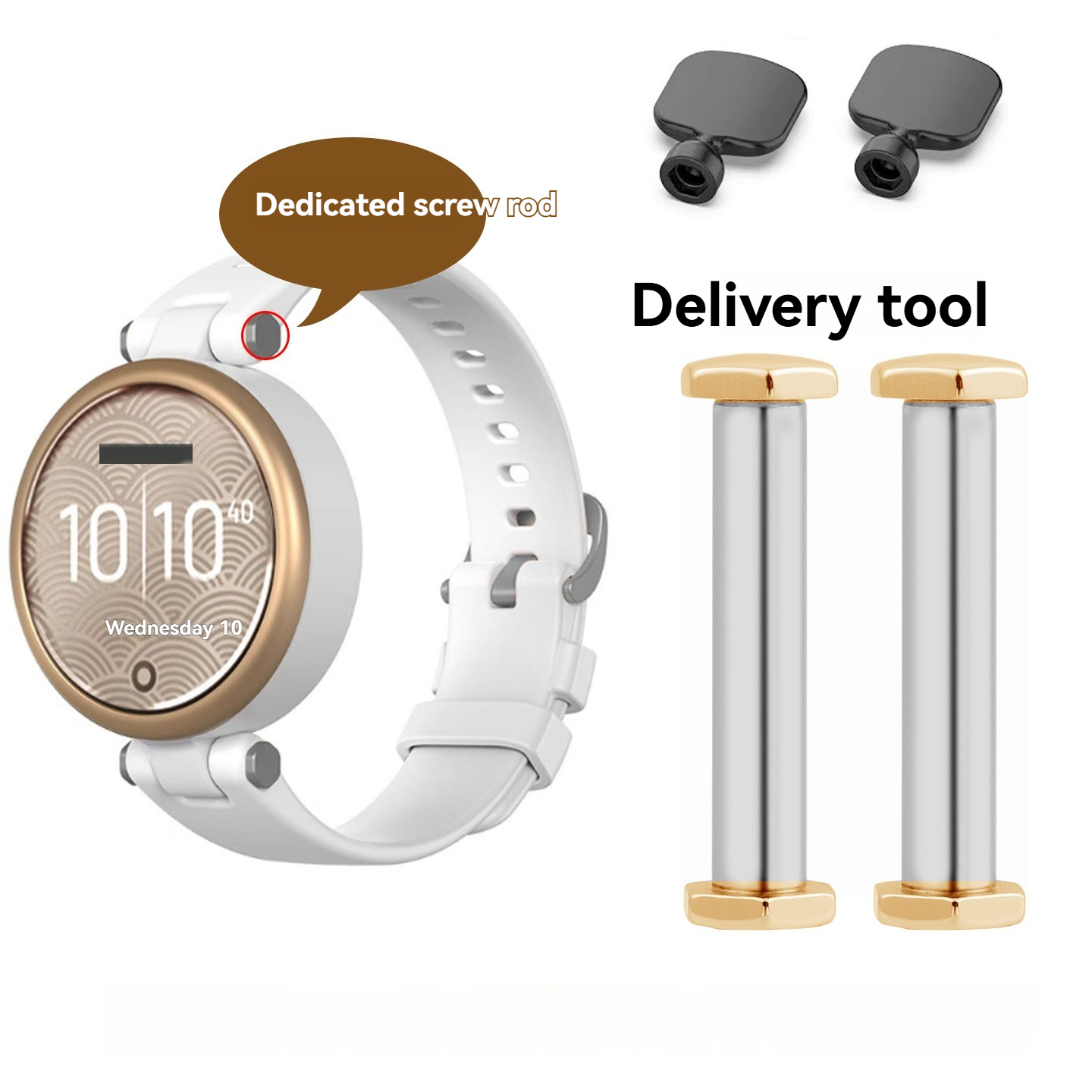 Replacement Screw Bar for Garmin Lily