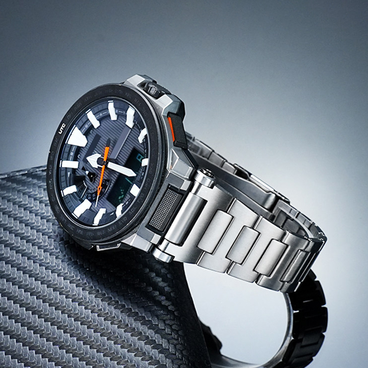 Replacement Titanium Bracelet for Casio Protrek PRX-8000T/YT
