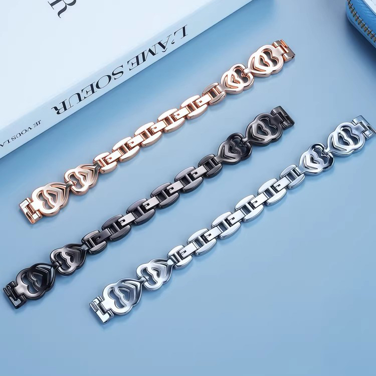 Replacement 12mm Stainless Steel Bracelet for Swarovski 5158544/5484058/5484061
