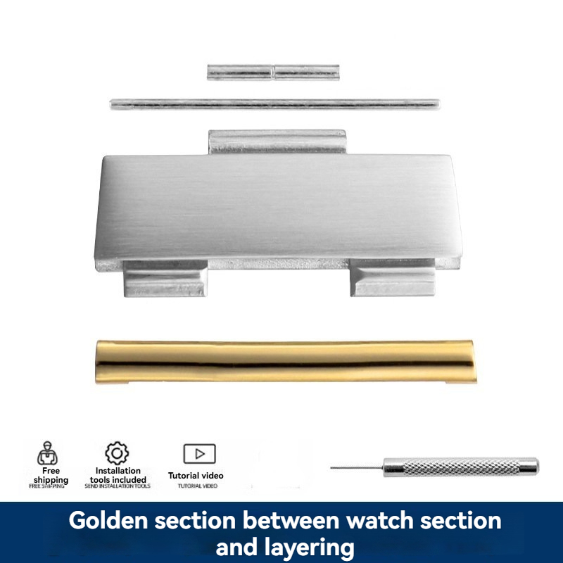 Replacement Steel Bracelet Link for Omega Constellation Double Eagle