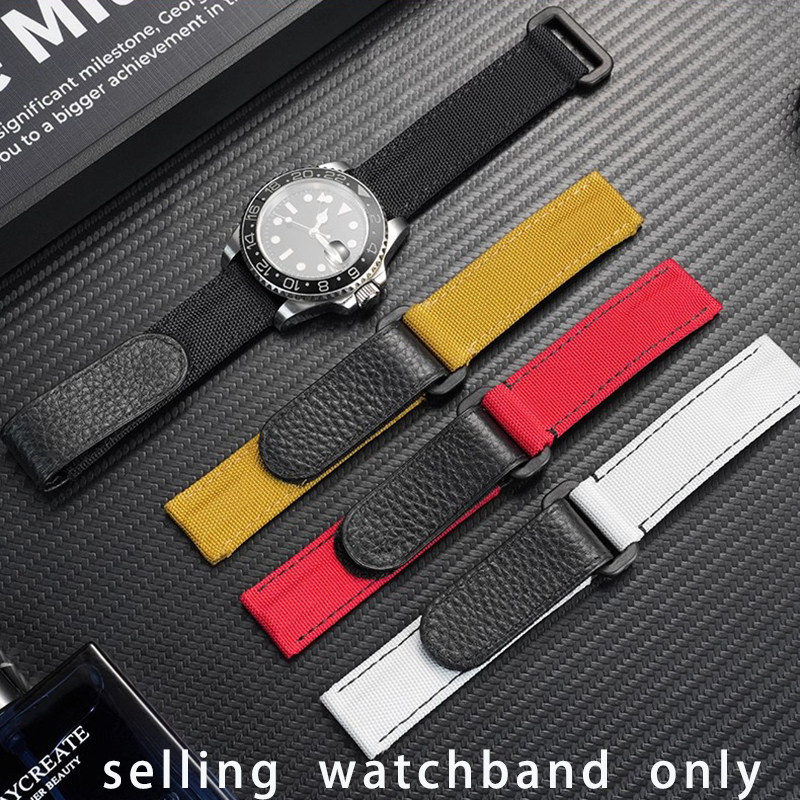 Replacement 20mm Canvas/Nylon Watch Strap for Rolex Submariner/Omega/Seiko
