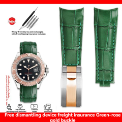 Green - Rose Gold