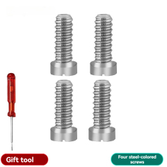 Silver Screws 4PCS
