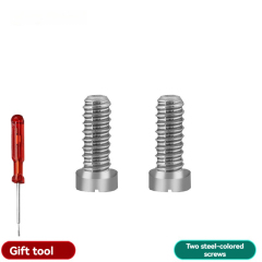 Silver Screws 2PCS