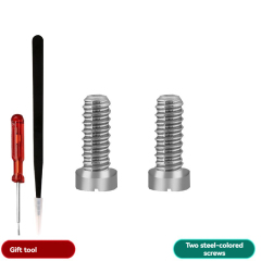 Silver Screws 2PCS