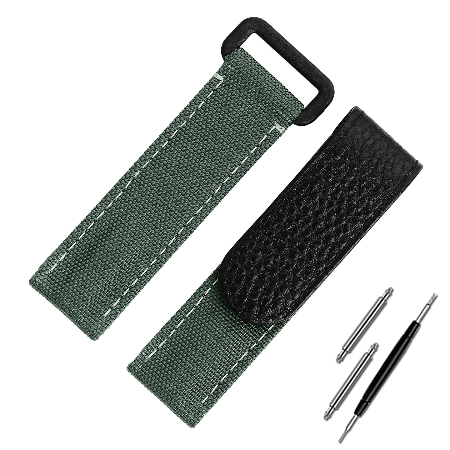 Replacement 20mm Canvas/Nylon Watch Strap for Rolex Submariner/Omega/Seiko