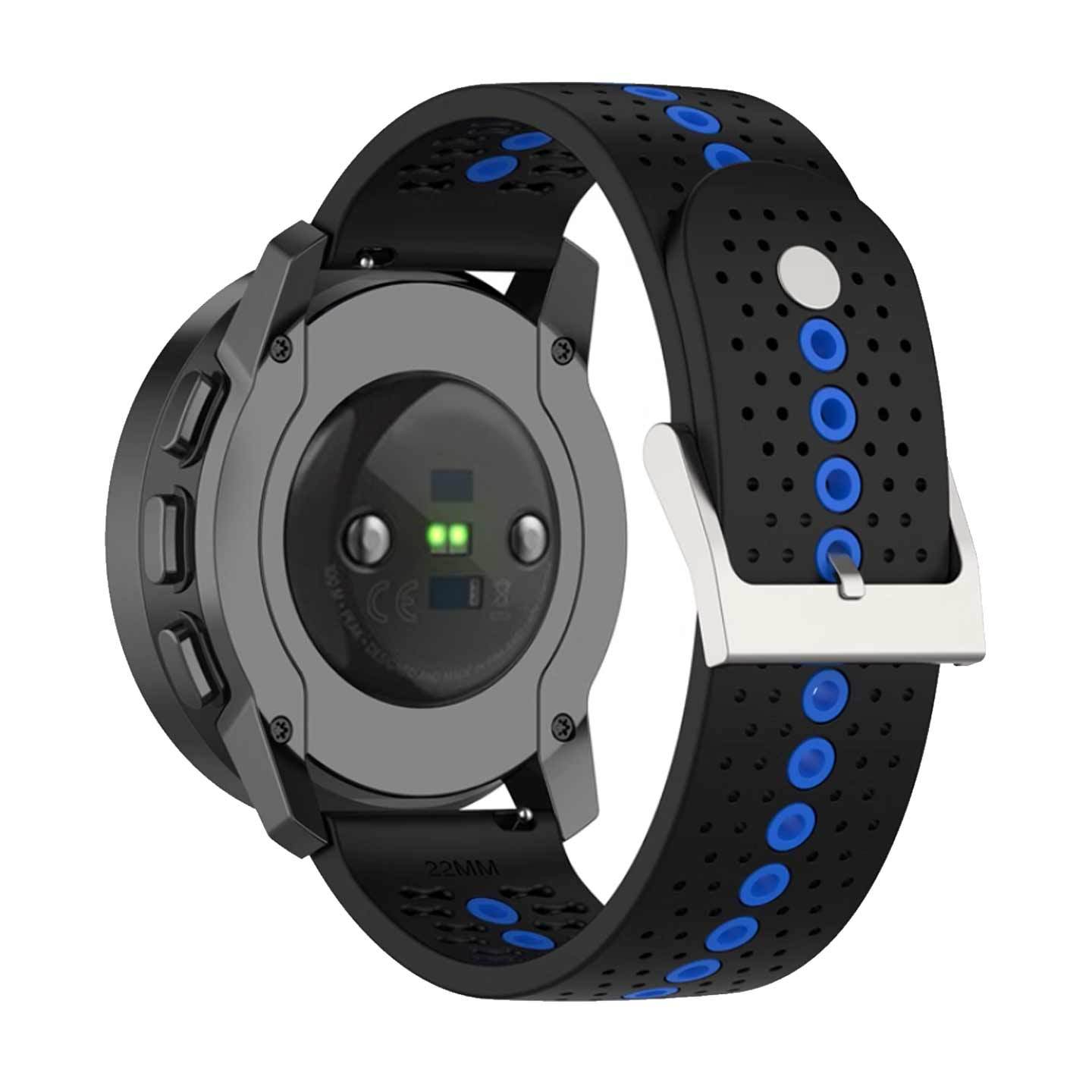 Replacement 22mm Silicone Strap for Suunto Vertical/9 Peak/Race S