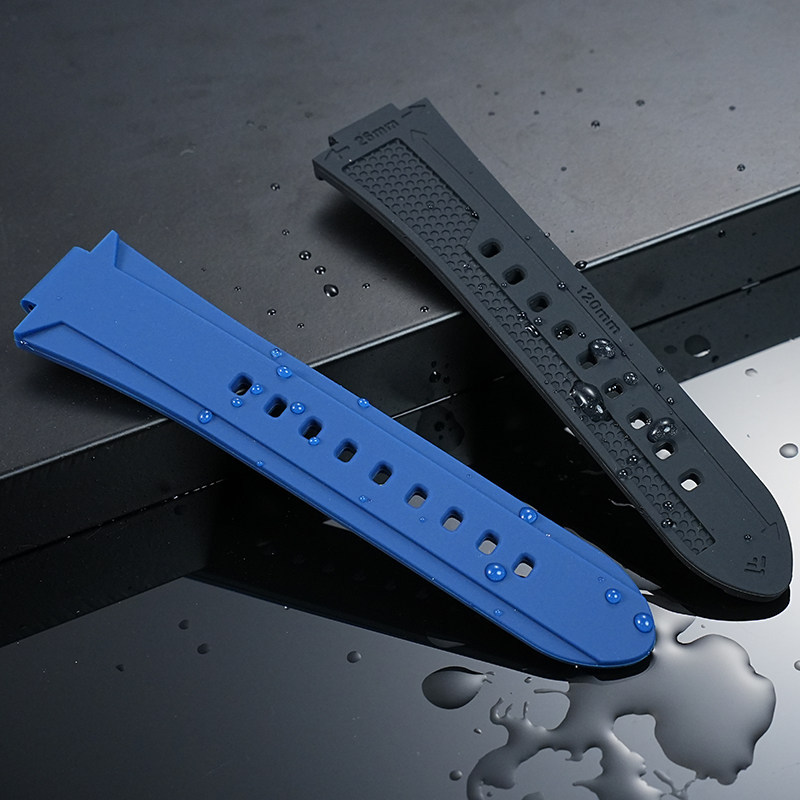 Replacement   Convex End Silicone Strap for GUESS W0149L5