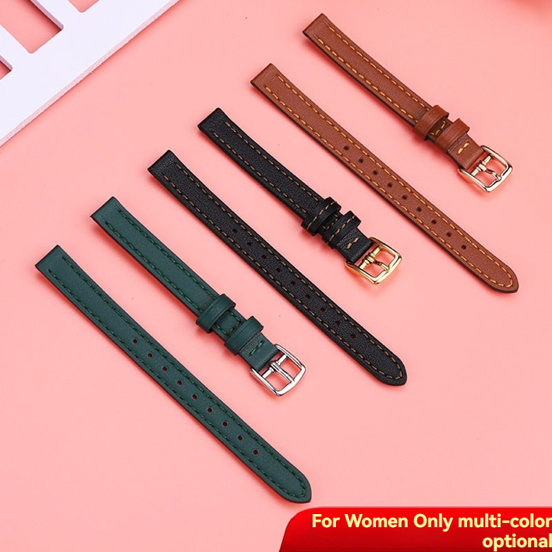 Replacement 10mm Leather Strap for COACH Cass Floral