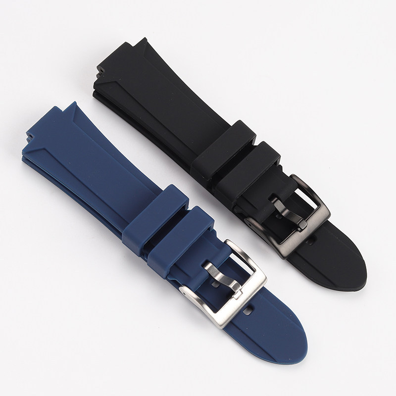 Replacement   Convex End Silicone Strap for GUESS W0149L5