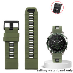 Green Face Black Base