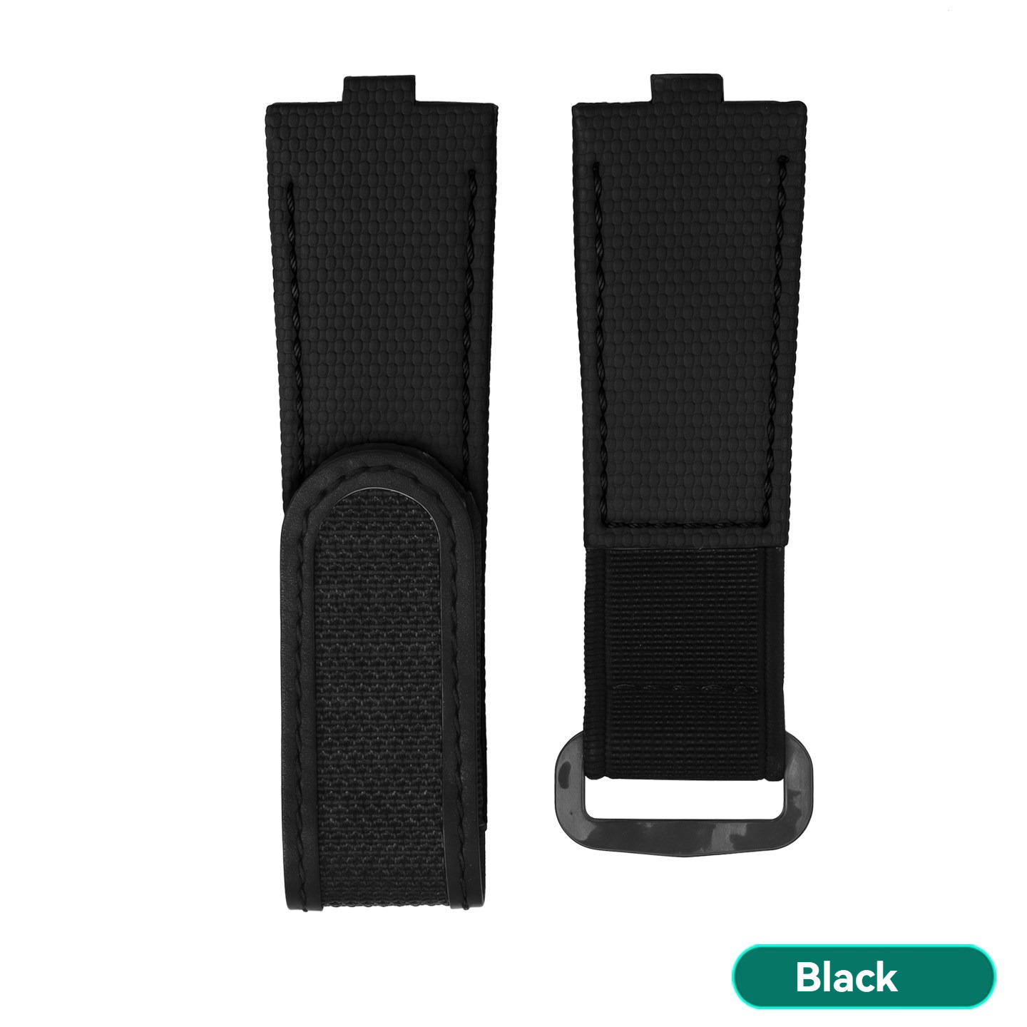 Product shot of the watch strap on a plain background