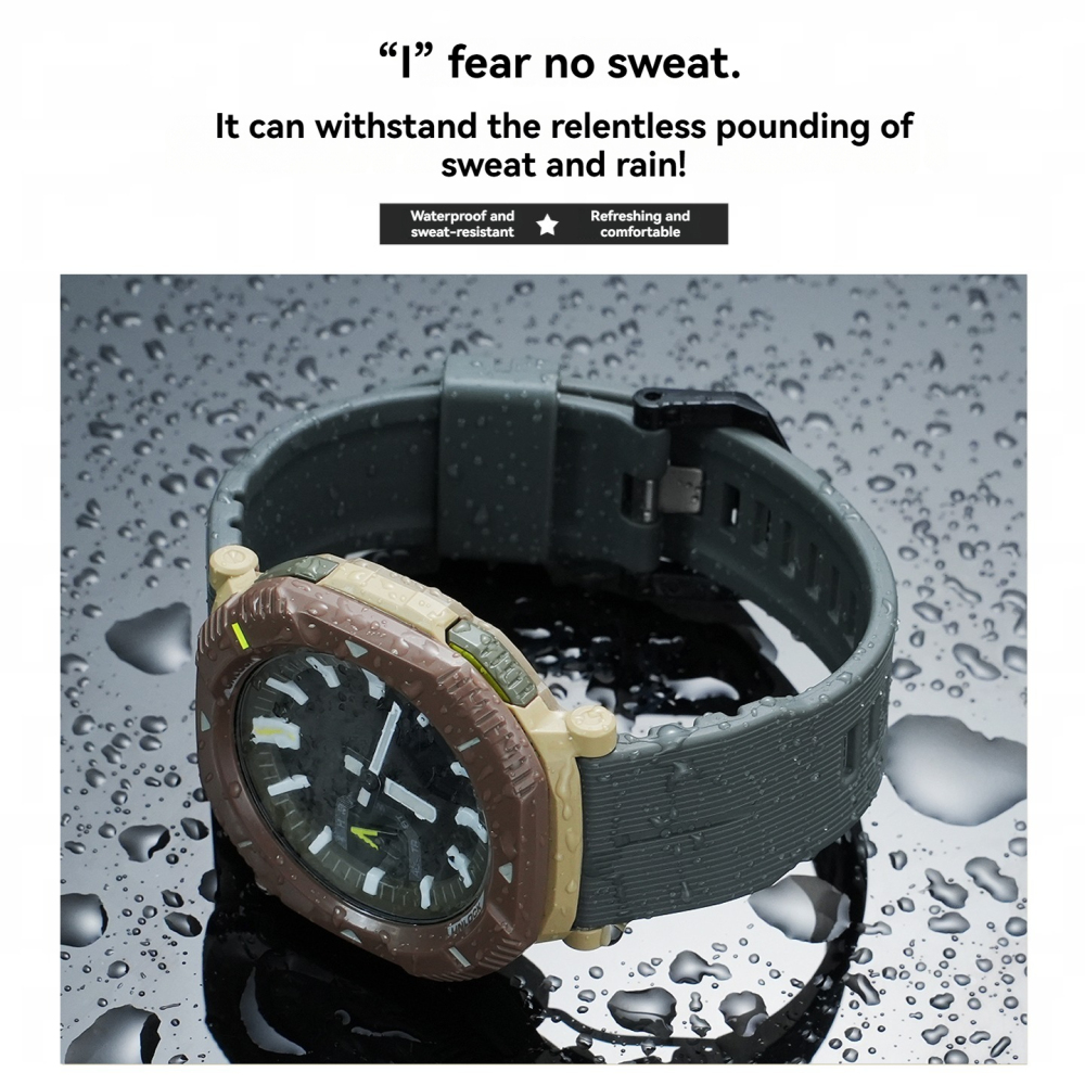 Replacement 23mm Resin Strap for Casio PRO TREK PRJ-B001/PRW-6900