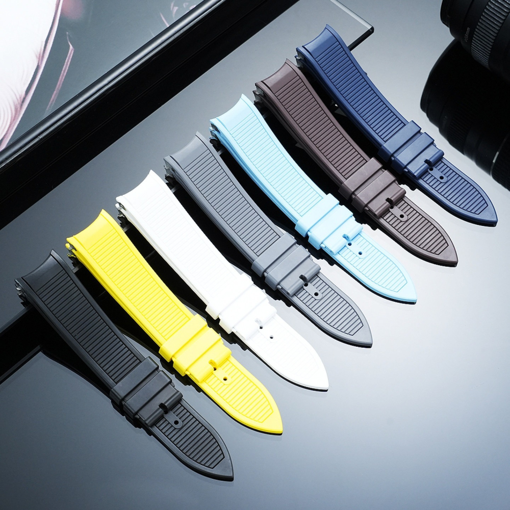 Replacement FKM Rubber Strap for Piaget Polo 42mm