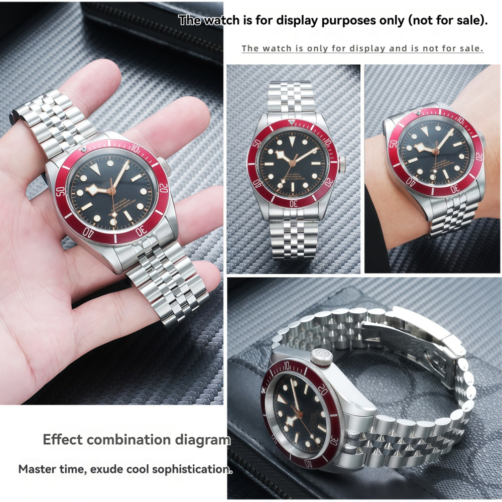 Replacement 22mm Stainless Steel Bracelet for Tudor Black Bay