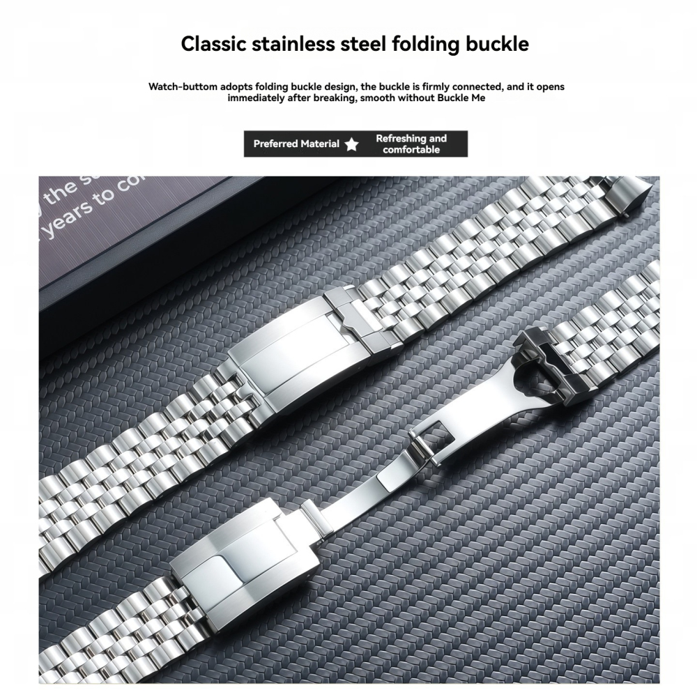 Replacement 22mm Stainless Steel Bracelet for Tudor Black Bay