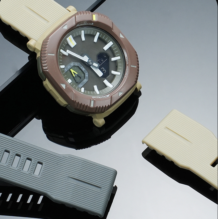 Replacement 23mm Resin Strap for Casio PRO TREK PRJ-B001/PRW-6900
