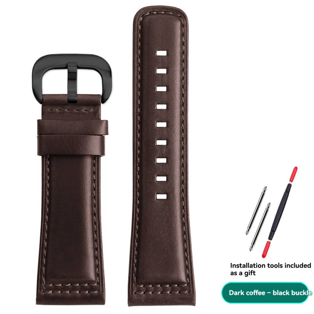 Replacement  26/28mm Vintage Leather Strap for SevenFriday P2/PS1/M2/Q2