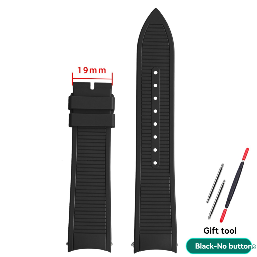 Replacement FKM Rubber Strap for Piaget Polo 42mm