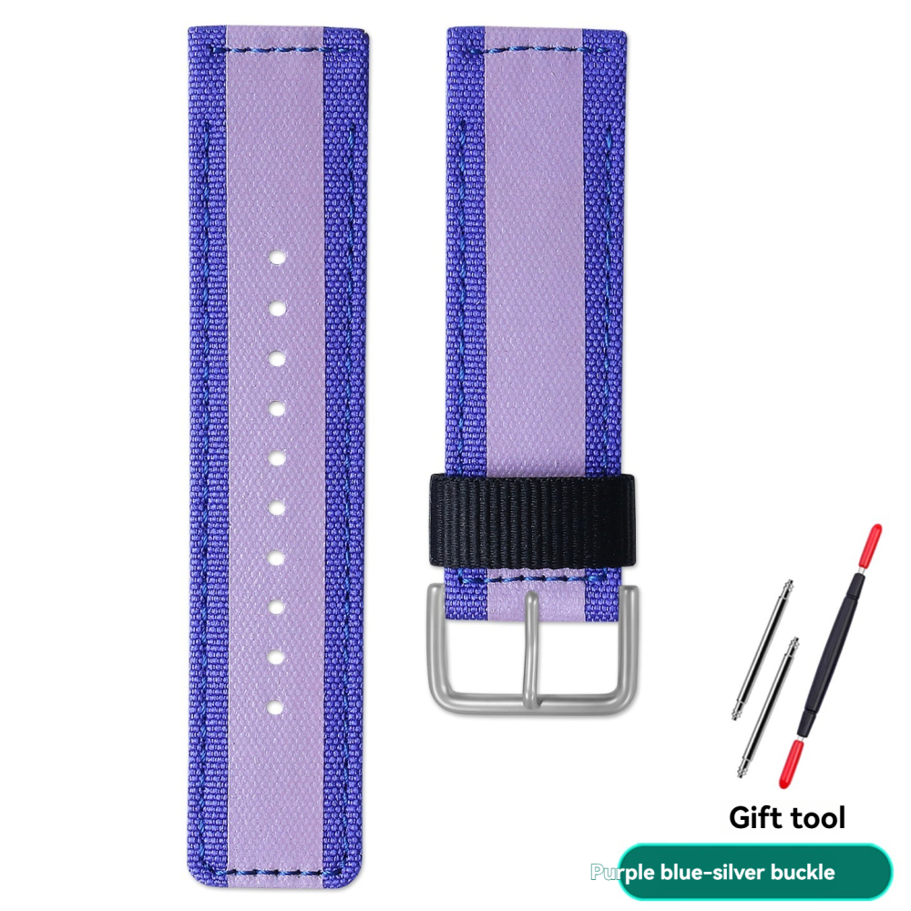 Replacement 24mm Canvas/Nylon Strap for Casio GA-900/GA-900TS