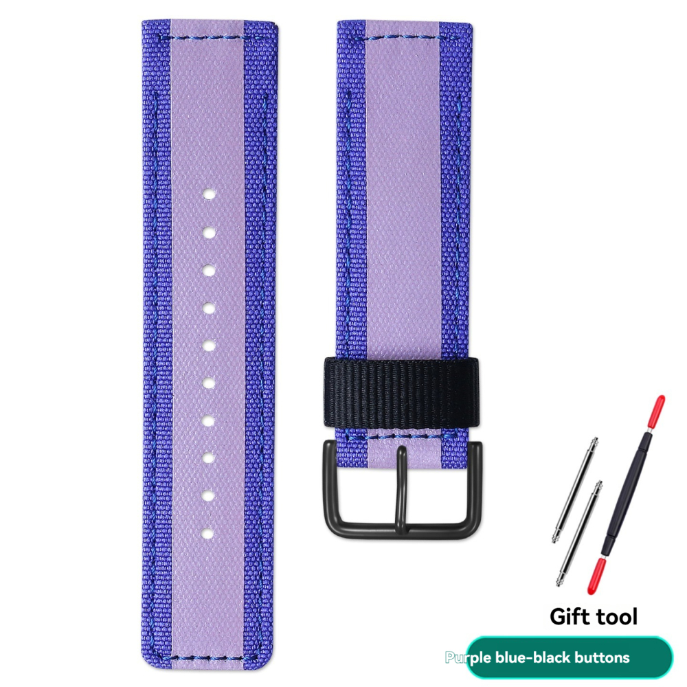Replacement 24mm Canvas/Nylon Strap for Casio GA-900/GA-900TS