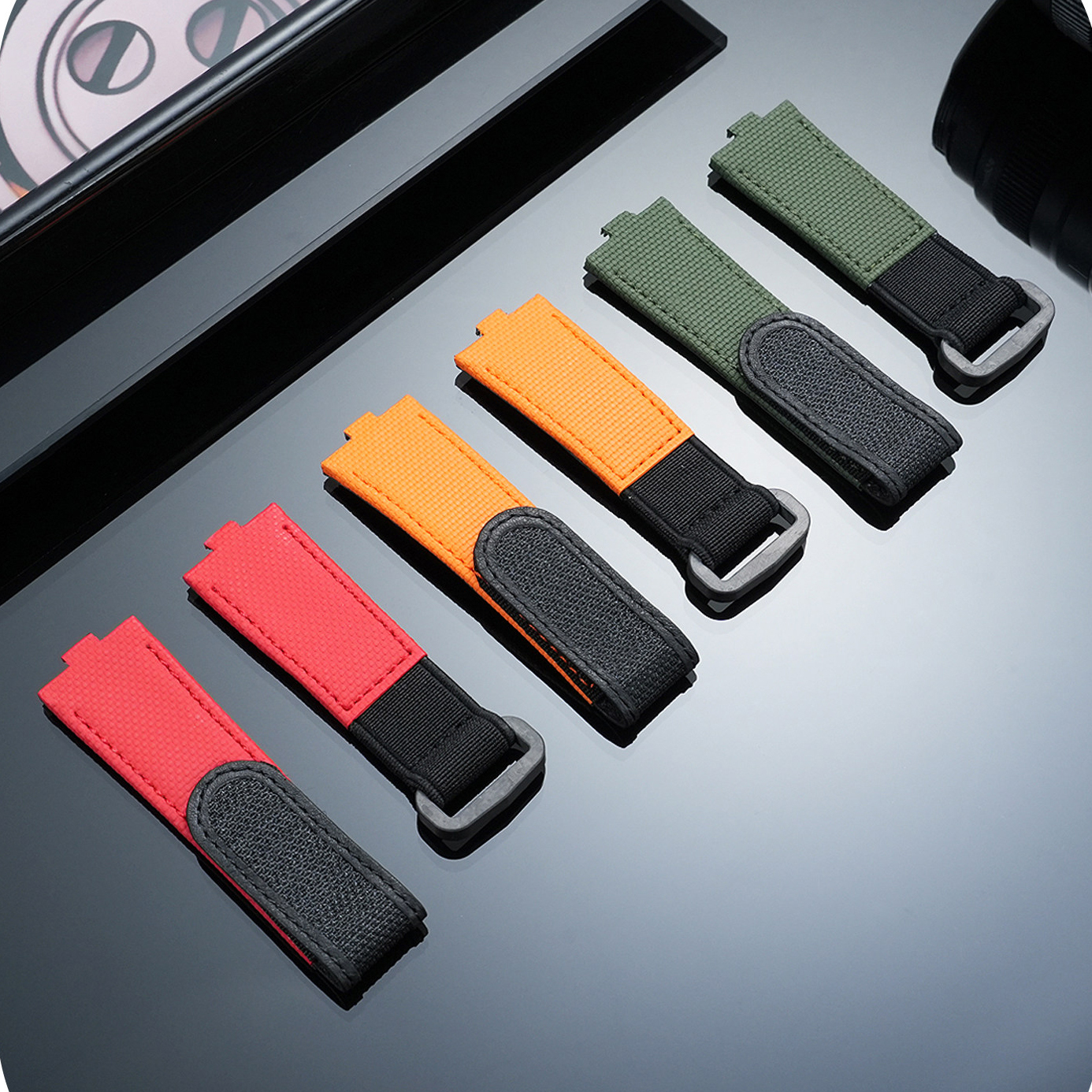 Replacement FKM Rubber Strap for Vacheron Constantin Overseas 4500V/5500V/7920V