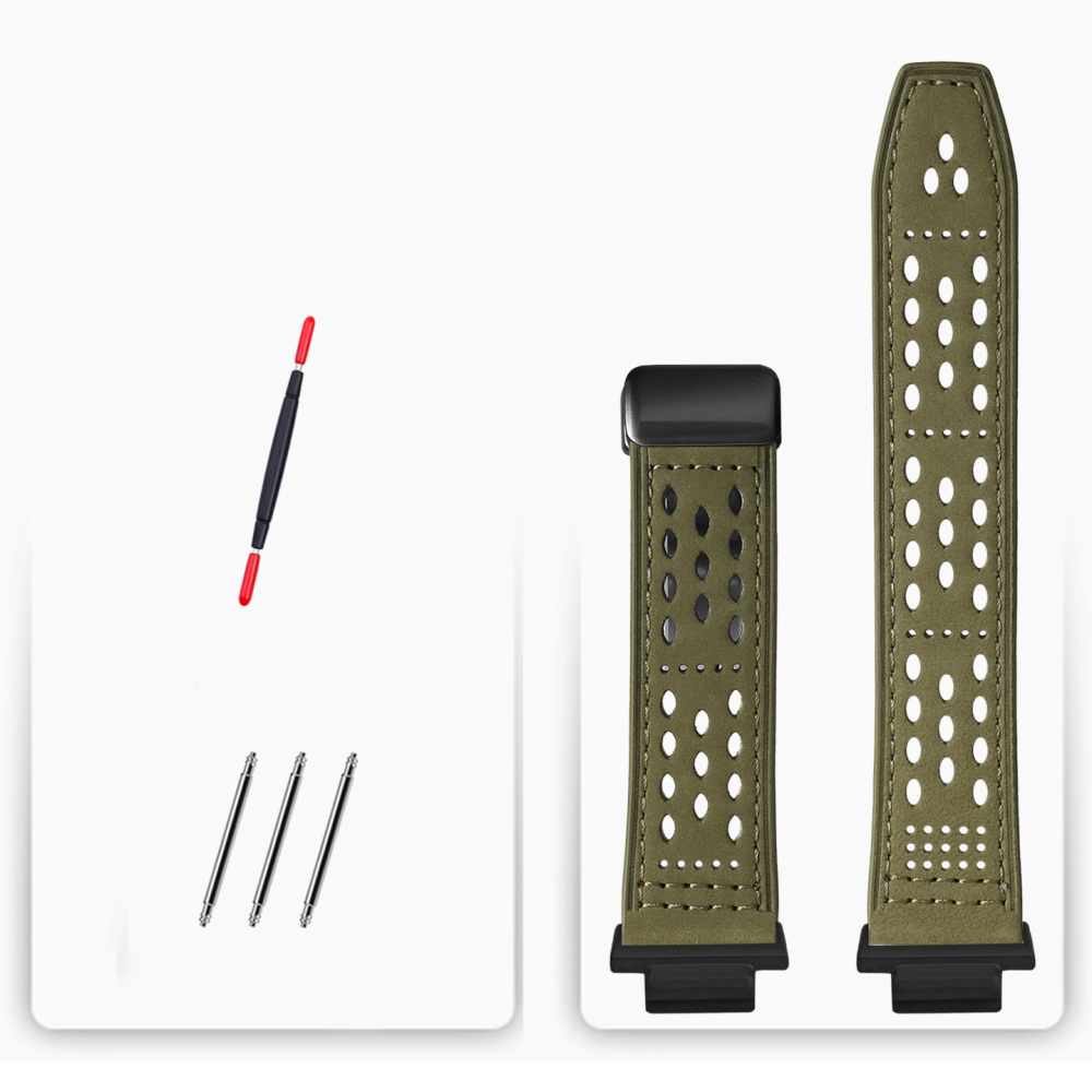 Replacement 22mm Leather Strap for Casio GA-2100/GA-2110