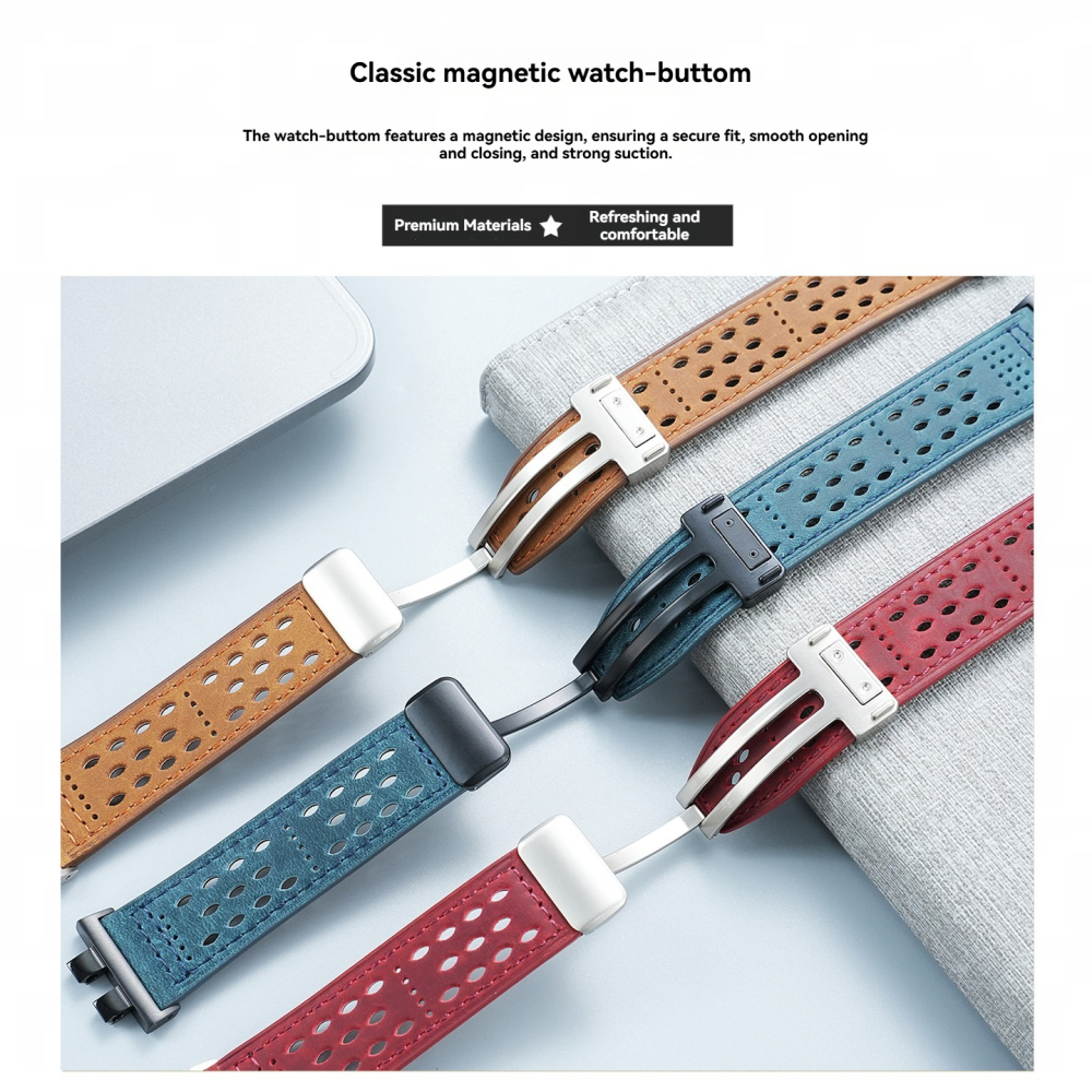 Replacement 22mm Leather Strap Kit for Casio G-SHOCK Square DW-5600/GW-M5610