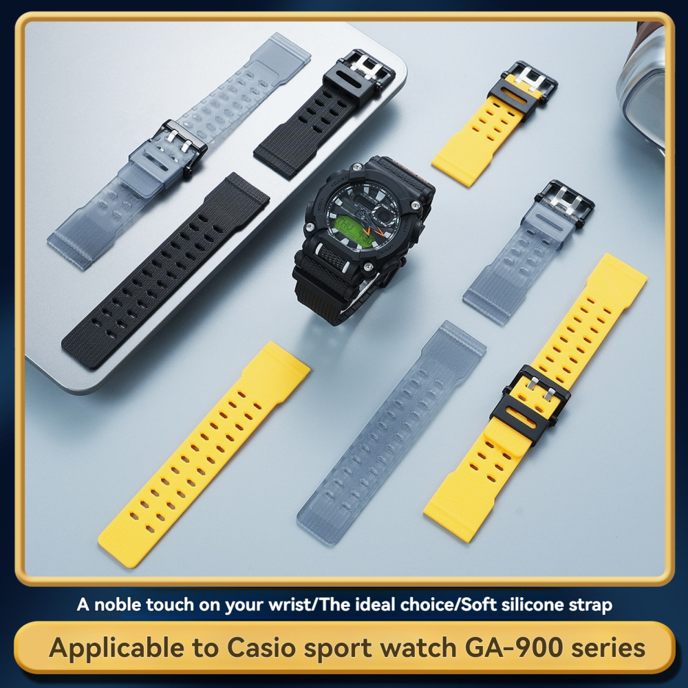 Replacement 24mm Resin Strap for Casio GA-900/GA-900SK