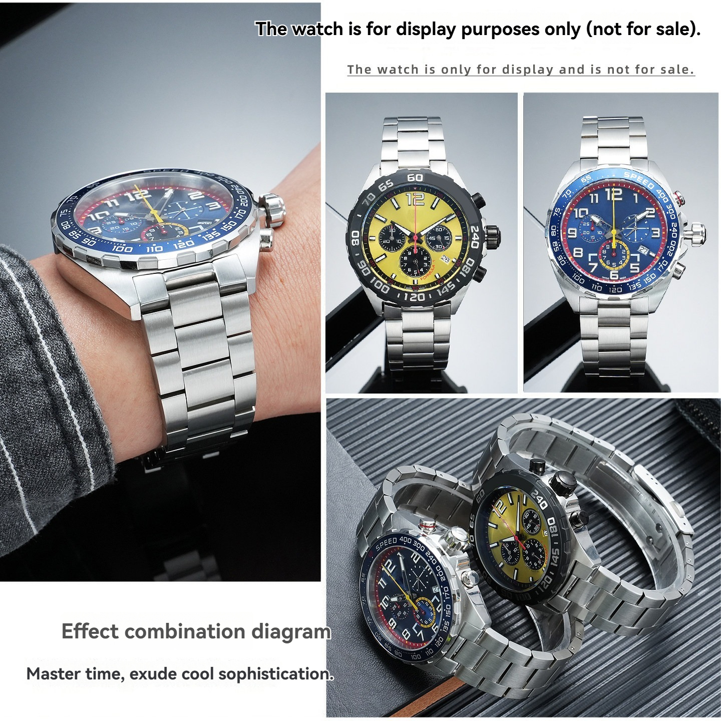 Replacement Stainless Steel Bracelet for TAG Heuer F1 CAZ101