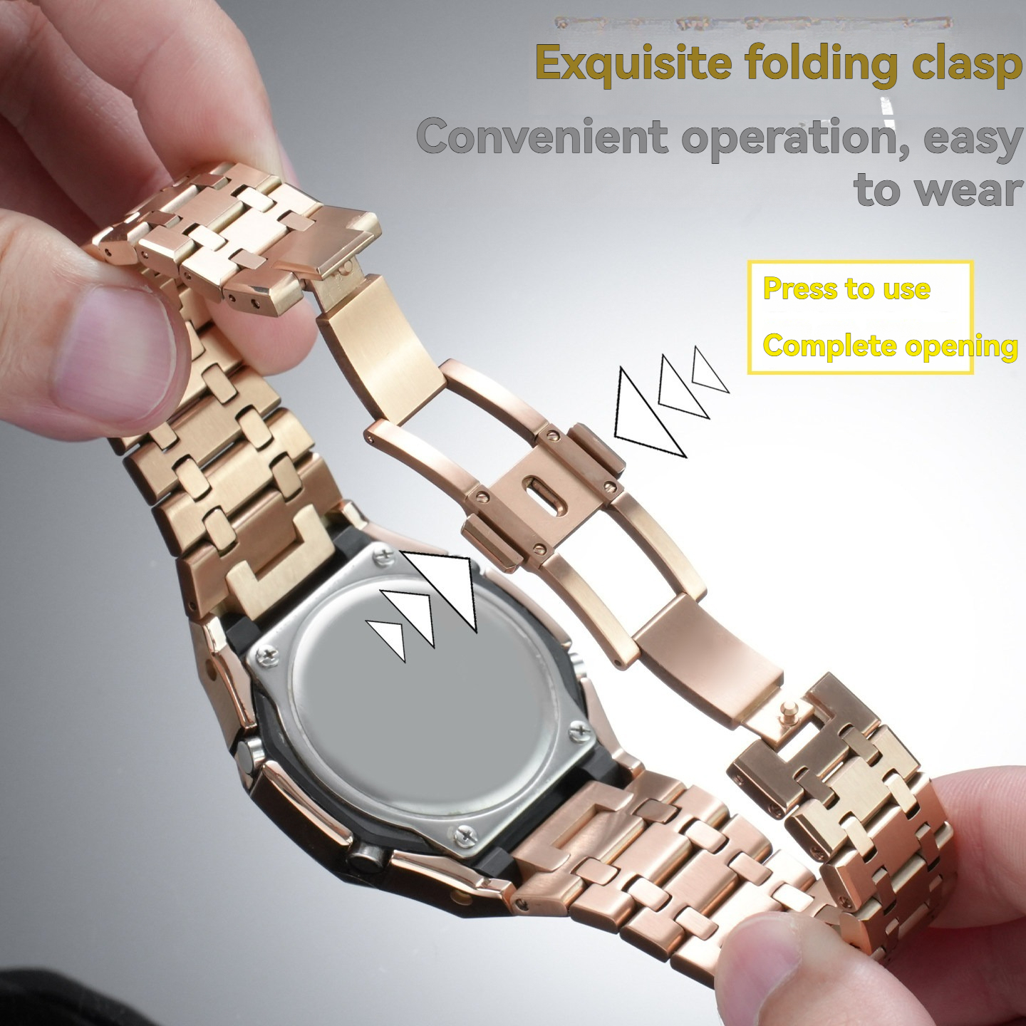 Replacement Full Metal Mod Kit for Casio GM-2100/GBM-2100