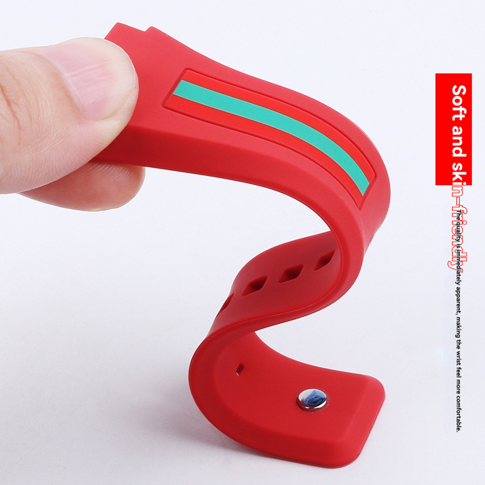 Replacement 21mm Silicone Strap for Gucci YA137.1/YA137.3