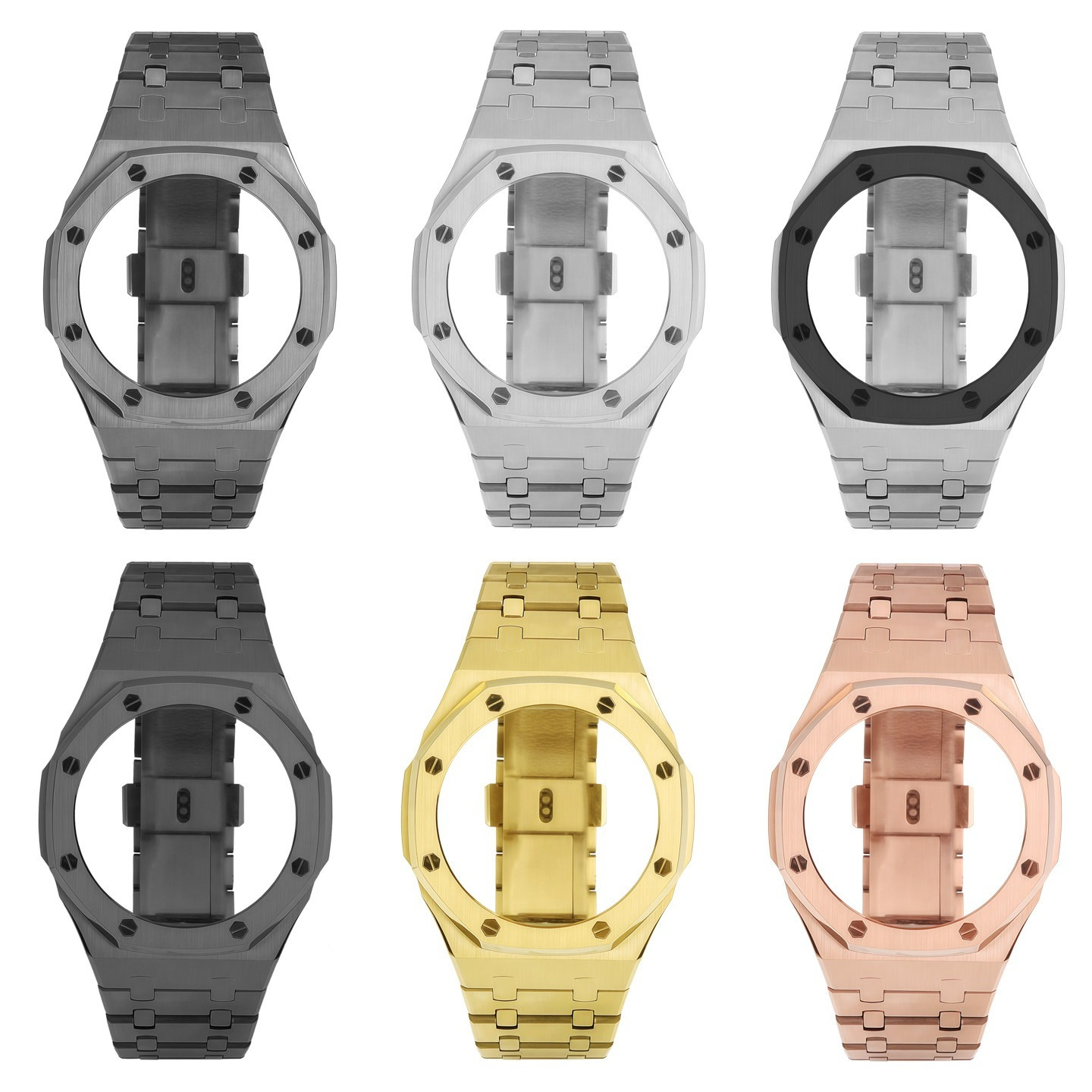 Replacement Full Metal Mod Kit for Casio GM-2100/GBM-2100