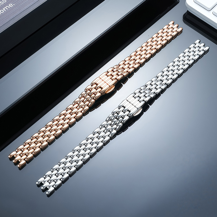 Replacement 12mm Notched Stainless Steel Bracelet for Emporio Armani AR-11354/AR-11355/AR-11706/AR-11707