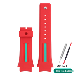 Red - No Buckle