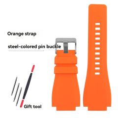 Orange - Silver