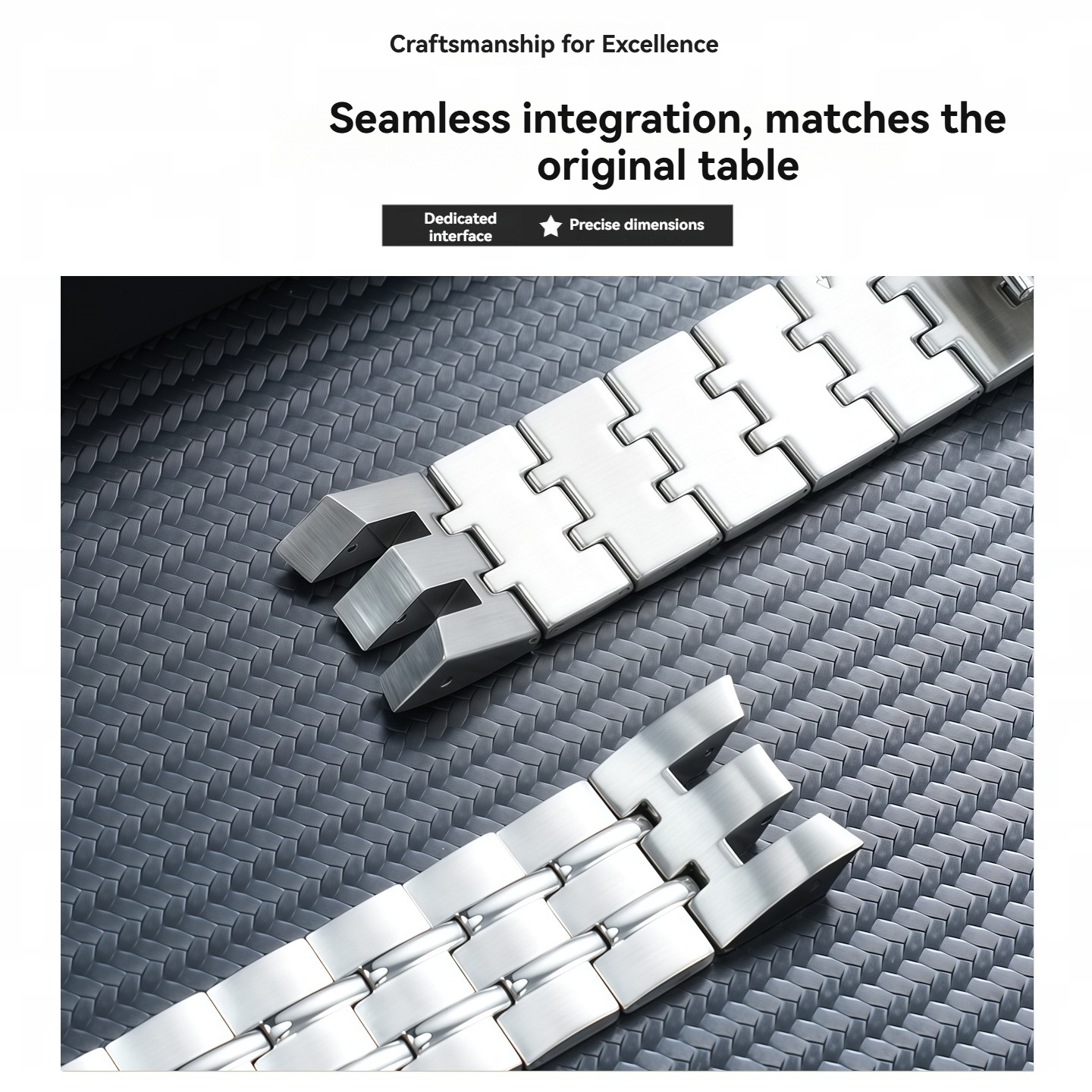 Replacement 21mm Curved Steel Bracelet for Swatch YRS403/YRS412/YRS402G