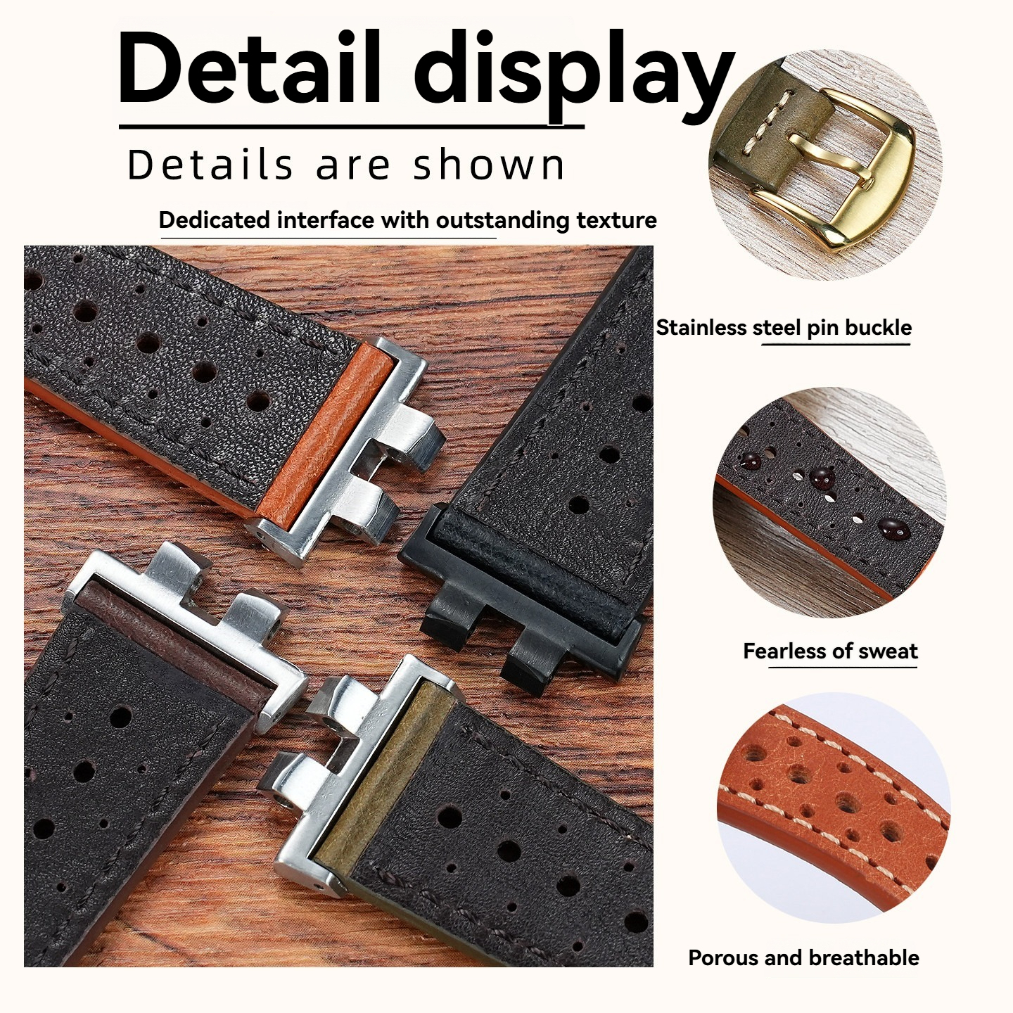 Replacement   Leather Strap Kit for Casio GMW-B5000