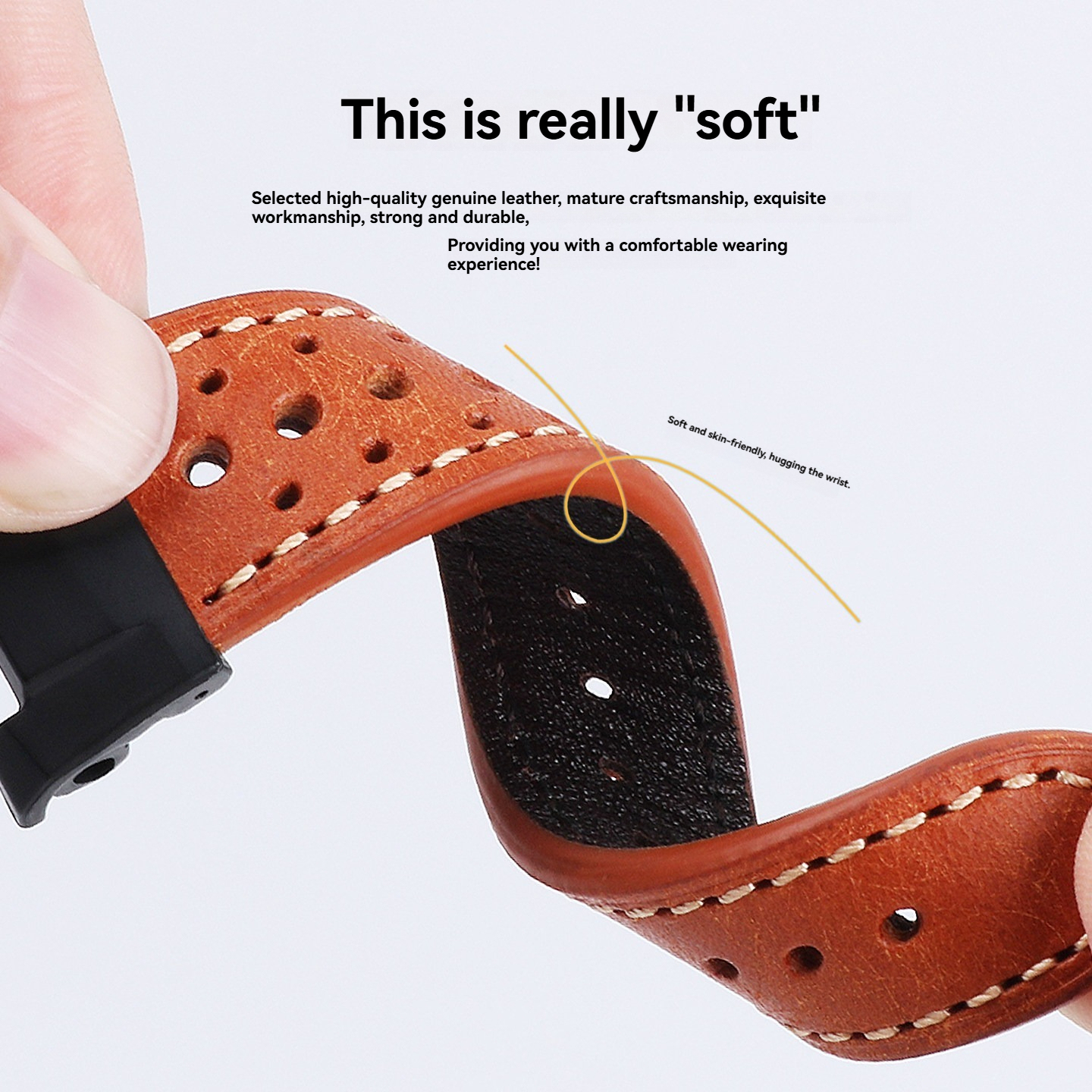 Replacement  Leather Strap Adapter Kit for Casio GWG-B1000 Mudmaster