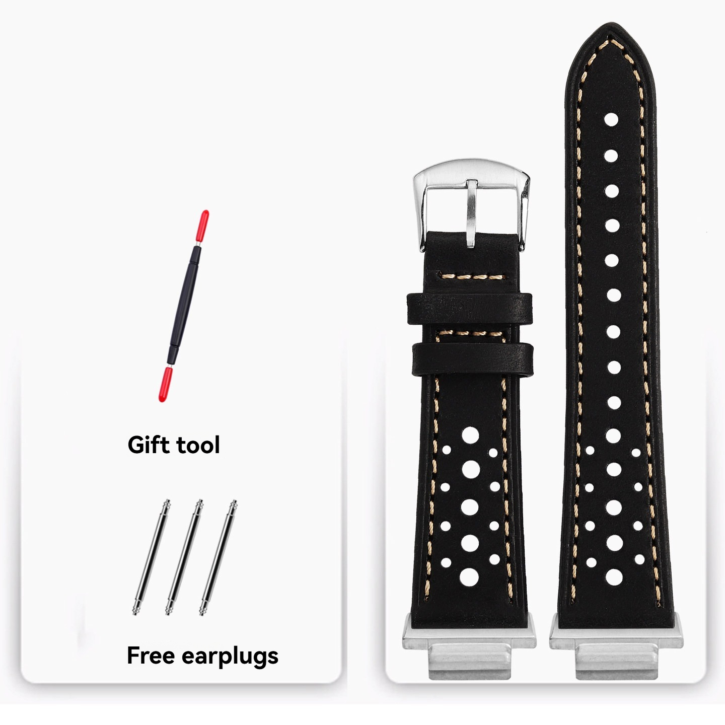 Replacement   Leather Strap for Casio GA-2100/GA-2110