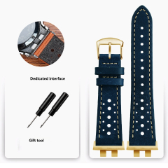 Dark Blue - Gold
