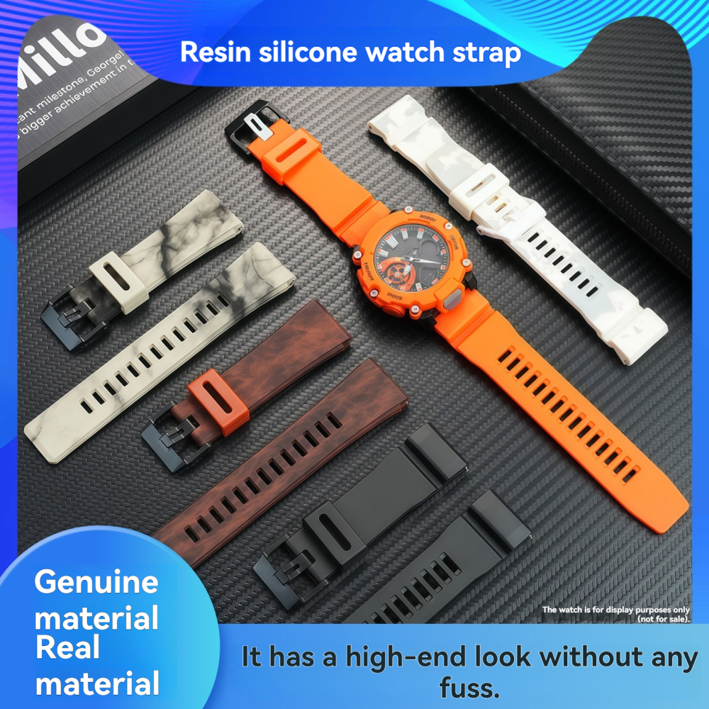 Replacement 24mm Resin Strap for Casio GA-2000/GA-2200