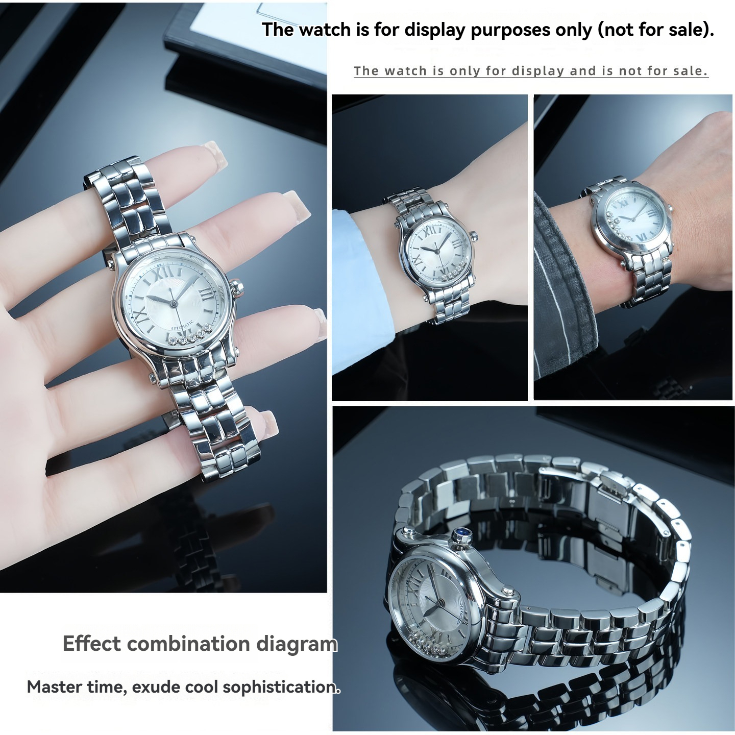 Replacement Stainless Steel Bracelet for Chopard Happy Sport