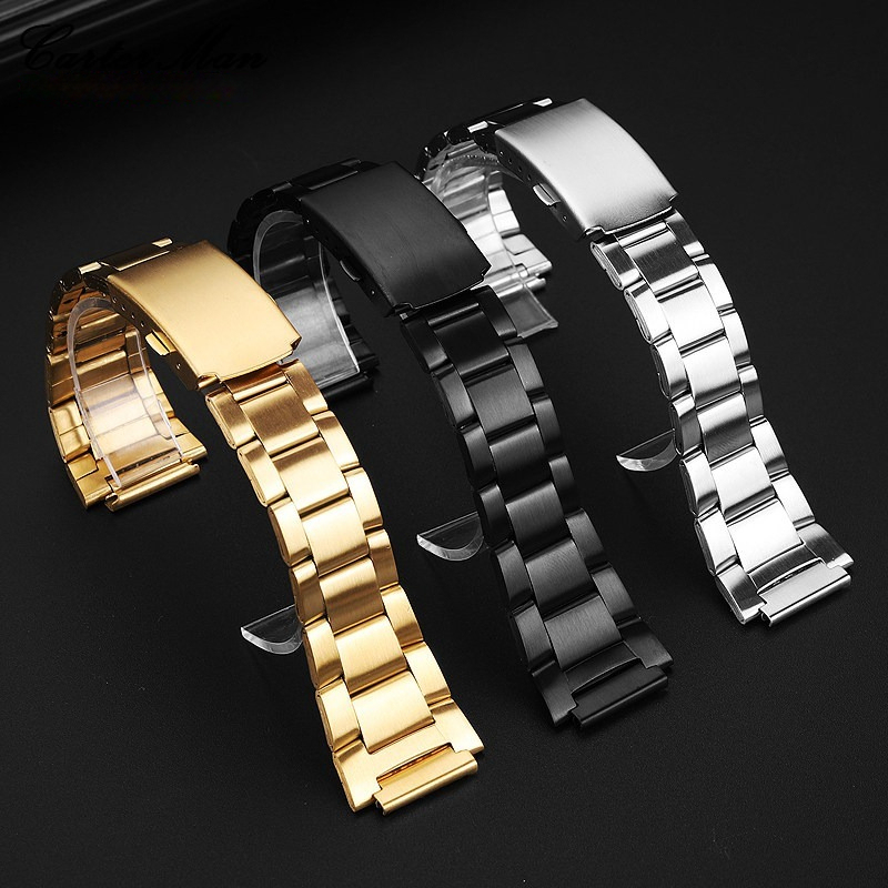 18mm Stainless Steel Watch Band for Casio AE1200 AE1300