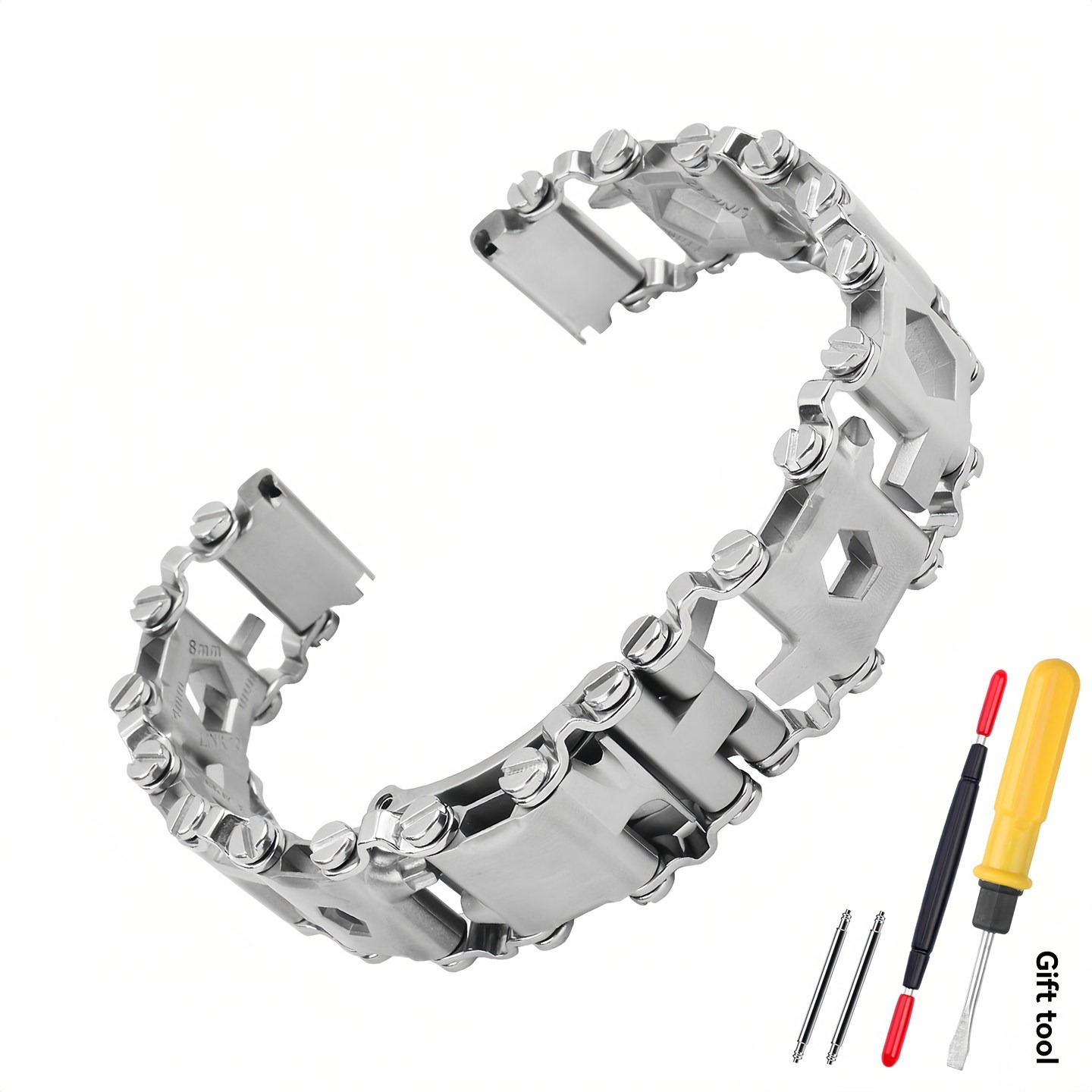 Replacement  22mm Stainless Steel Bracelet for Seiko/Casio/Citizen/Tissot
