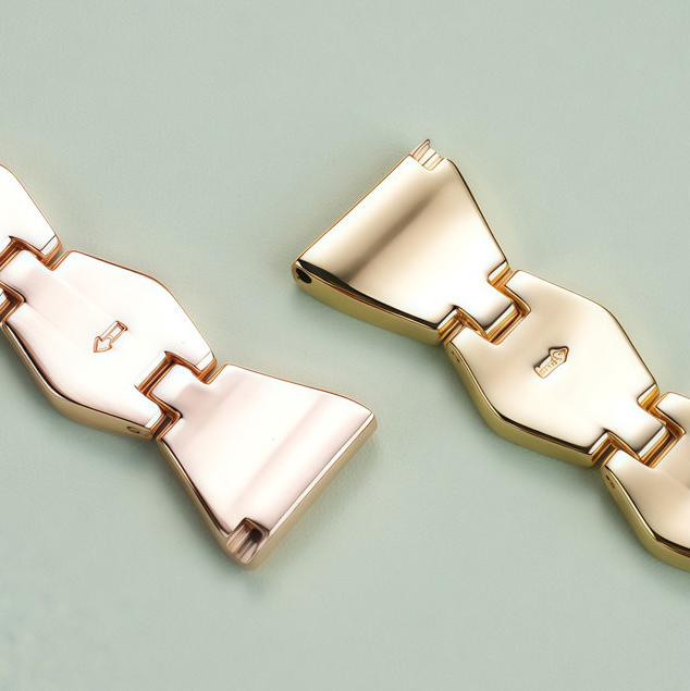 Replacement 16mm Stainless Steel Bracelet for Fiyta Clover LA8262/LA8562/LA862005