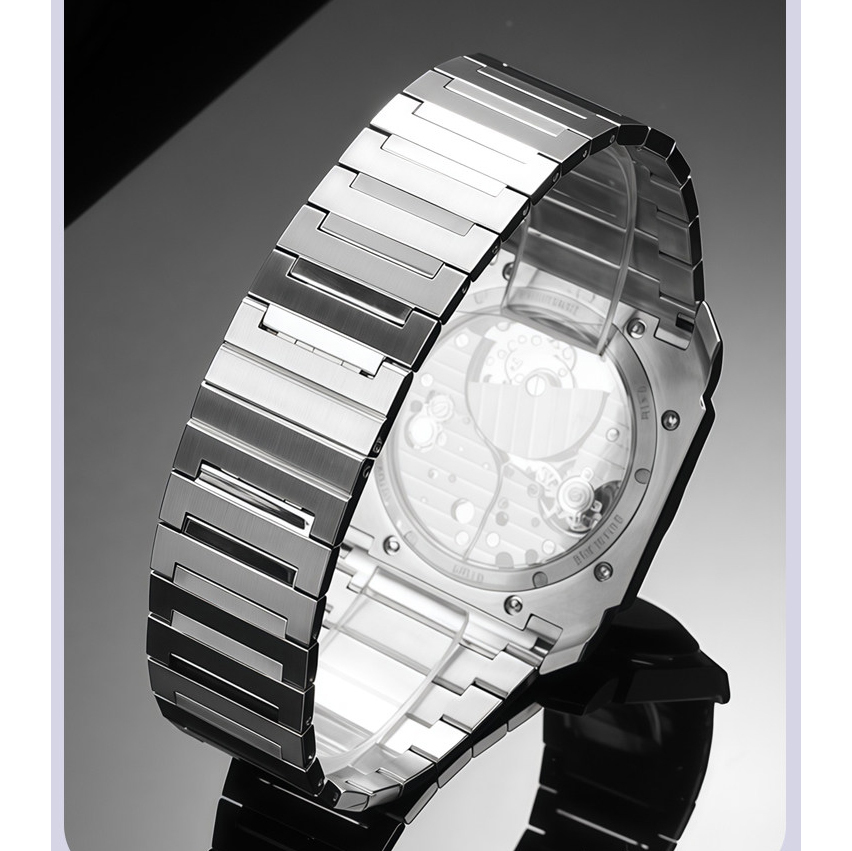 Replacement Stainless Steel Bracelet for Bulgari Octo 103297/103464