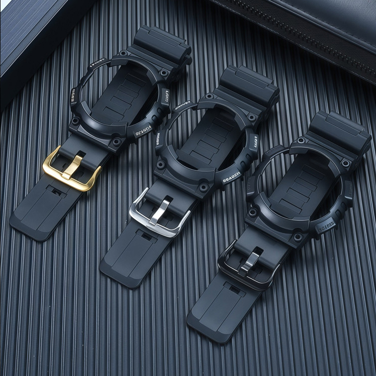 Replacement Silicone Strap & Case Set for Casio AQ-S810W