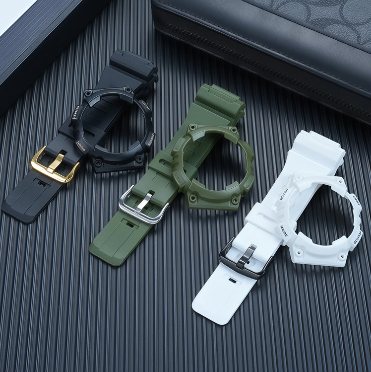Replacement Silicone Strap & Case Set for Casio AQ-S810W