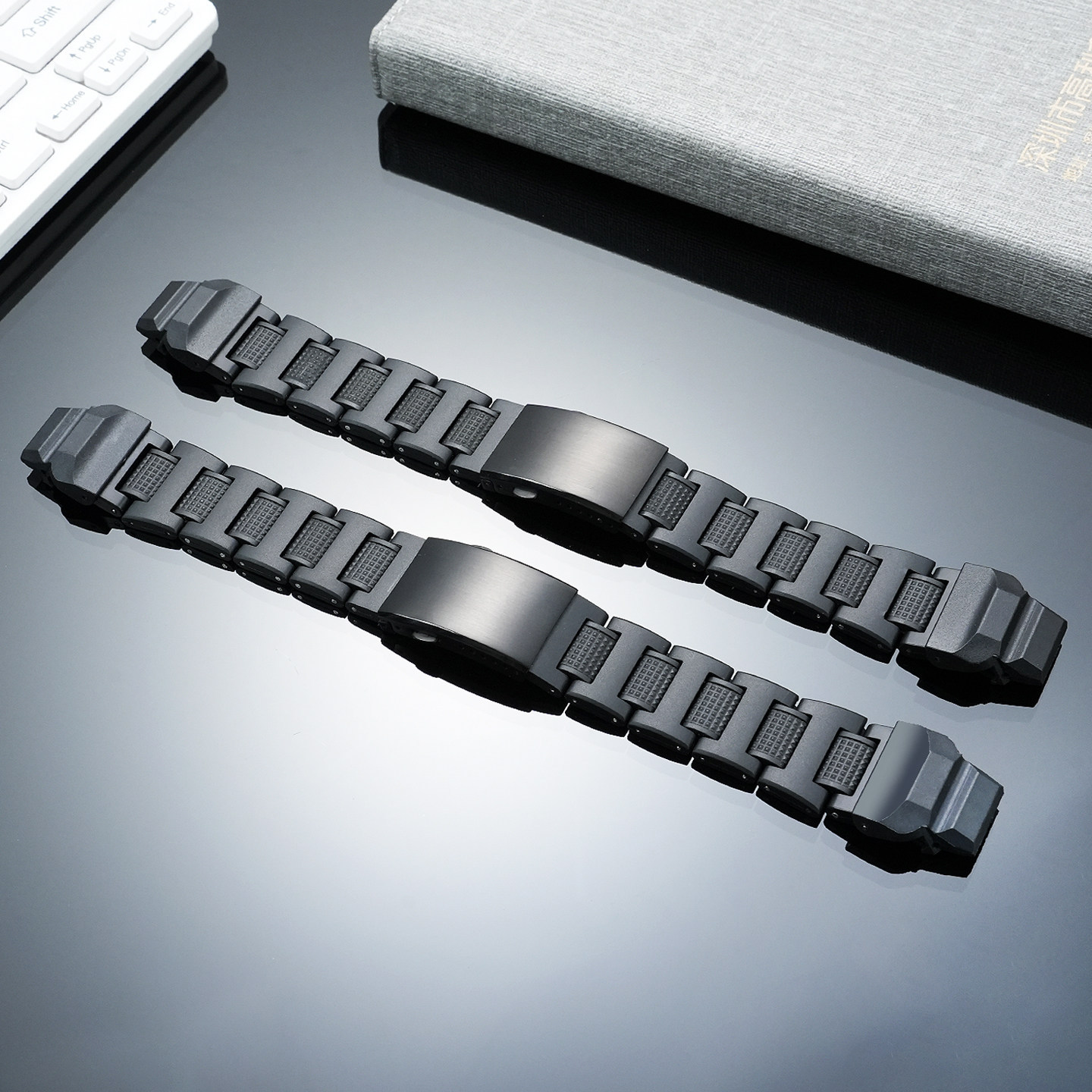 Lightweight Plastic Steel Watch Band for Casio GBD-H1000 3475